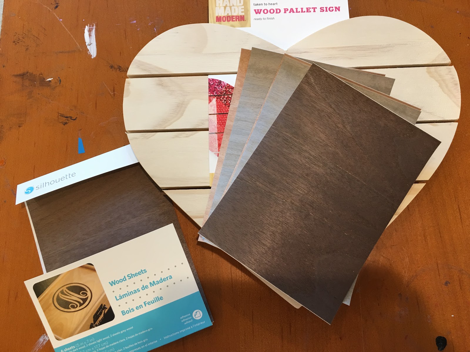 Silhouette Wood Grain Sheets: Review and Tutorial on Faux Stained Wood  Designs - Silhouette School